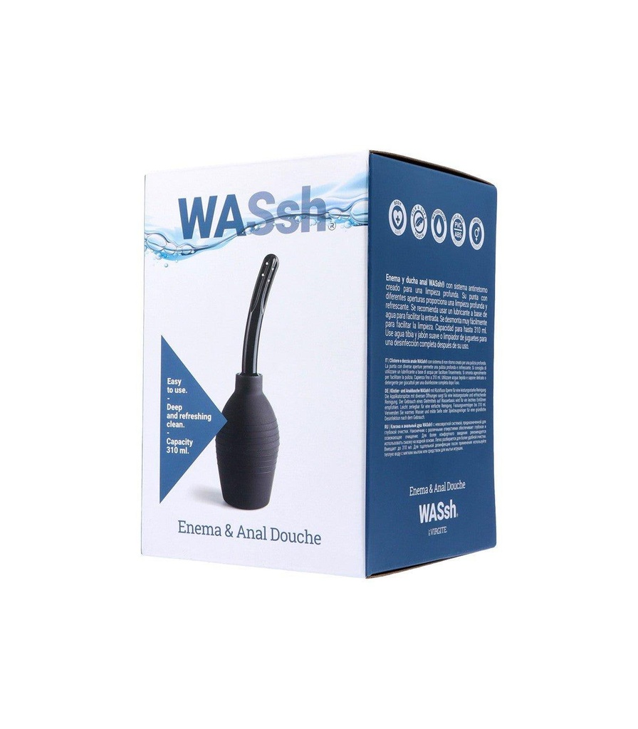 BLACK ANAL CLEANING ENEMA 310 ML