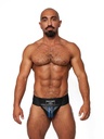 Mister B Leather Premium Jockstrap - Blå