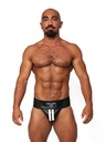 Mister B Leather Premium Jockstrap - White