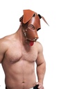 Mister B Leather Floppy Dog Hood Stitched – Brun