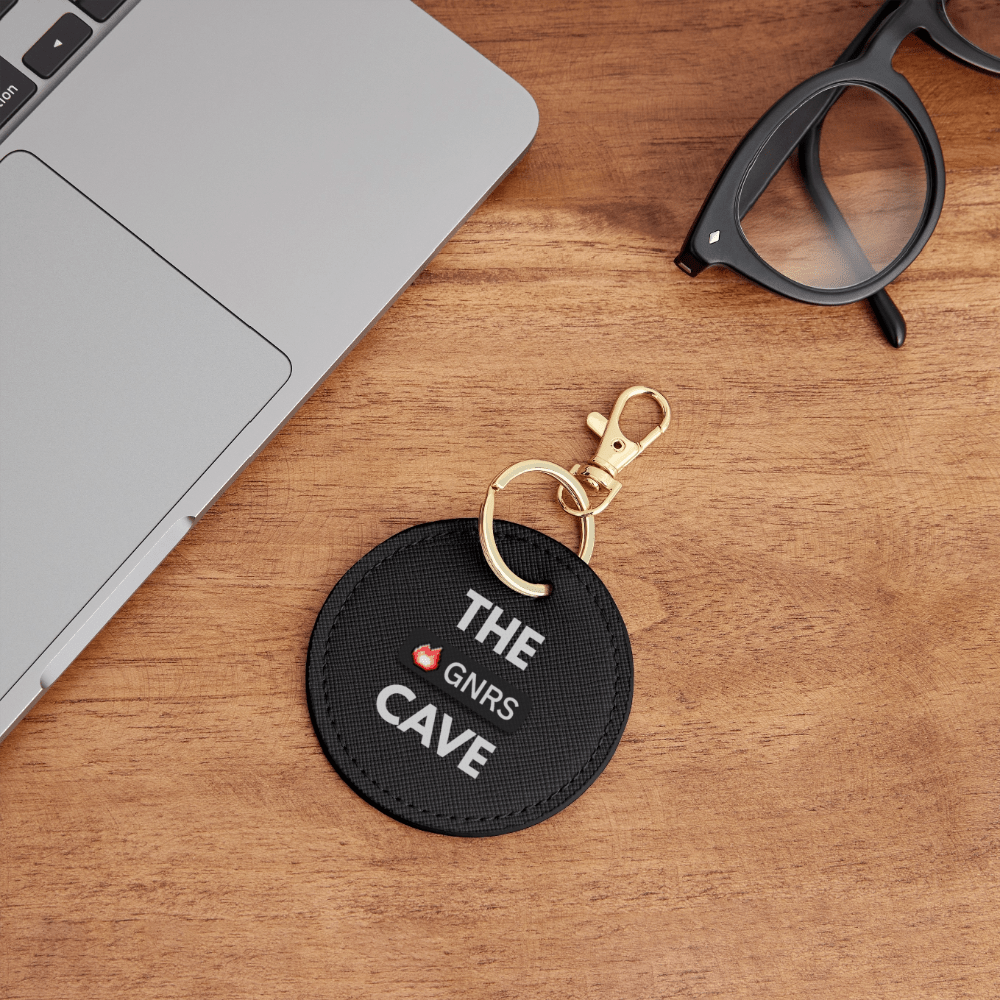 [590856811-P4076A2S29] The GNRS Cave Keyring (musta)